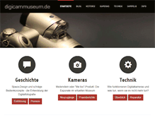 Tablet Screenshot of digicammuseum.de